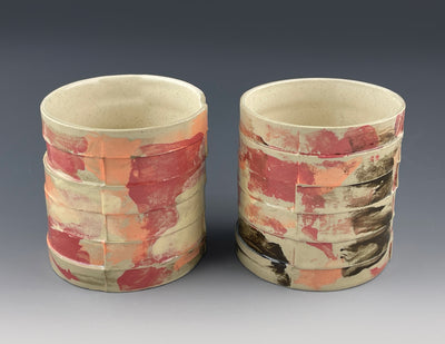 CubistWare Couples Abstract Cups