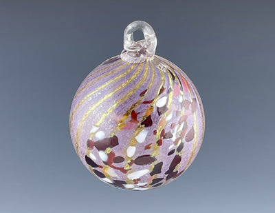 Petite Swirl Ornament, lavender