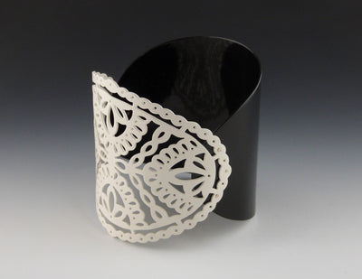 Two Piece Decorative Cuff Bracelet