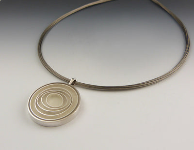 Silver Swirl Pendant