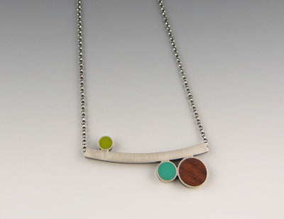 Sprout 3-Dot Necklace, Summer
