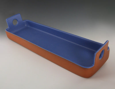 Small Rectangular Tray copen blue